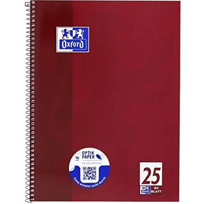 Oxford Collegeblock A4 linjerat, 80 ark, perforerade, lila Oxford Collegeblock A4 linjerat, 80 ark, perforerade, lila