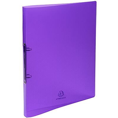 Exacompta 54186E Clas.PP 2anx-15 A4 CRYSTAL Violet Exacompta 54186E Clas.PP 2anx-15 A4 CRYSTAL Violet