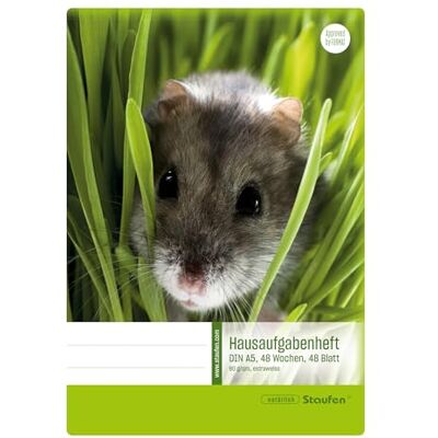 Staufen Style läxbok – 5 häften för 48 veckor vardera (48 ark), DIN A5, 80 g/m² återvunnet papper Staufen Style läxbok – 5 häften för 48 veckor vardera (48 ark), DIN A5, 80 g/m² återvunnet papper