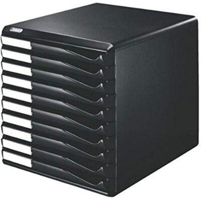 Leitz 52940095 10 A4 lådskåp, organisatör, formsats, helsvart Leitz 52940095 10 A4 lådskåp, organisatör, formsats, helsvart