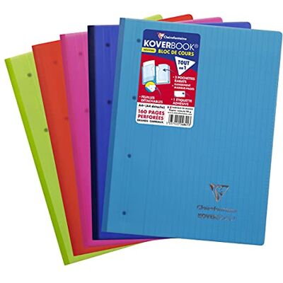 Clairefontaine Koverbook inlärningsblock med text stora karos Clairefontaine Koverbook inlärningsblock med text stora karos