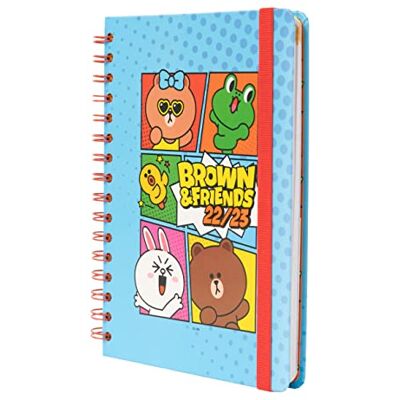 Grupo Erik Agenda 2022 2023 veckovy Line Friends A5 Agenda Skolplanerare 2022 2023 från augusti 2022 till juli 2023│Veckovisningskalender Line Friends Agenda Skolstart Officiell licens Grupo Erik Agenda 2022 2023 veckovy Line Friends A5 Agenda Skolplanerare 2022 2023 från augusti 2022 till juli 2023│Veckovisningskalender Line Friends Agenda Skolstart Officiell licens