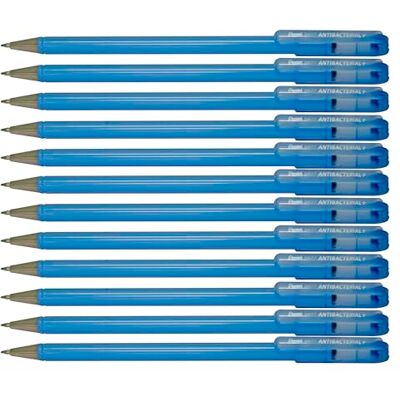 Pentel BK77AB Superb Antibacterial+ antibakteriell kulspetspenna uppfyller europeiska föreskrifter, 0,7 mm svart, 12 st Pentel BK77AB Superb Antibacterial+ antibakteriell kulspetspenna uppfyller europeiska föreskrifter, 0,7 mm svart, 12 st