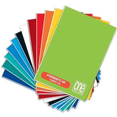 Blasetti Pack 10 A5 One Color BCO anteckningsböcker Blasetti Pack 10 A5 One Color BCO anteckningsböcker