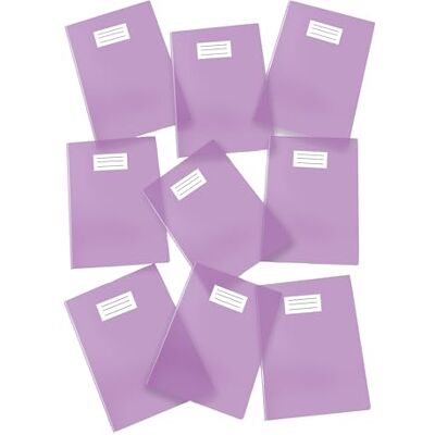 Pigna Förpackning med 25 x Överdrag för anteckningsbok, färgglada, transparent, f.to A4 Lila, 0230517VI Pigna Förpackning med 25 x Överdrag för anteckningsbok, färgglada, transparent, f.to A4 Lila, 0230517VI