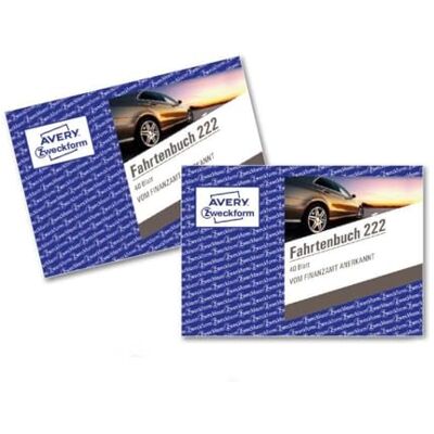 Avery Specialform 222-2 bilbok för personbilar i 2-pack (erkänts av finansiella myndigheten, A6 quer, 80 sidor totalt 390 resor, för Tyskland och Österrike för avgränsning av privata/affärsfärder) Avery Specialform 222-2 bilbok för personbilar i 2-pack (erkänts av finansiella myndigheten, A6 quer, 80 sidor totalt 390 resor, för Tyskland och Österrike för avgränsning av privata/affärsfärder)