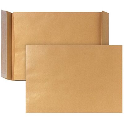 bong Posthorn kraftpapperspåsar med blockbotten, 200 delar, 00480332, B4, 250 x 353 x 40 mm bong Posthorn kraftpapperspåsar med blockbotten, 200 delar, 00480332, B4, 250 x 353 x 40 mm