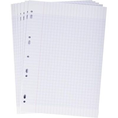 Clairefontaine A4 Seyes linjerar universaltorkning dubbla blad – vit (paket, 150 ark) Clairefontaine A4 Seyes linjerar universaltorkning dubbla blad – vit (paket, 150 ark)