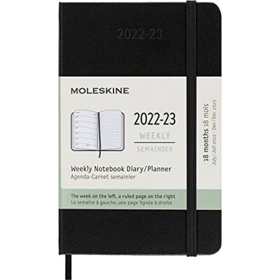 Moleskine 2023 18MONTH WEEKLY POCKET HAR Moleskine 2023 18MONTH WEEKLY POCKET HAR