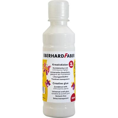 Eberhard Faber 574900 – kreativt lim EFA Cromix 250 ml, pyssellim transparent, pussellim Eberhard Faber 574900 – kreativt lim EFA Cromix 250 ml, pyssellim transparent, pussellim