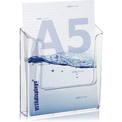 VITAdisplays ® Väggskyddshållare/DIN A5, transparent (NE-160WA) VITAdisplays ® Väggskyddshållare/DIN A5, transparent (NE-160WA)