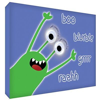 ART Monster Block Deco akryl transparent polerad som diamant blå 10,5 x 7,4 x 2 cm liten ART Monster Block Deco akryl transparent polerad som diamant blå 10,5 x 7,4 x 2 cm liten