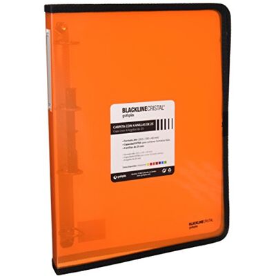 Grafoplás Grafoplas 30120552 – mapp med ringar, orange, A4 + Grafoplás Grafoplas 30120552 – mapp med ringar, orange, A4 +