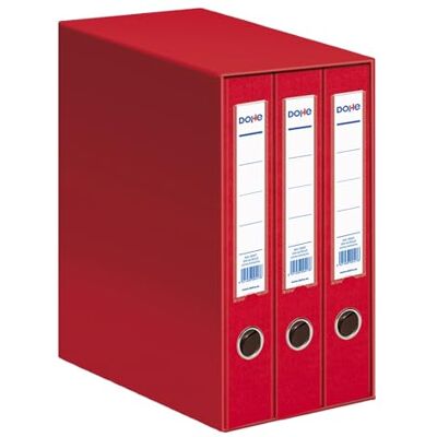DOHE Archicolor modul med 3 mappar, A4, röd DOHE Archicolor modul med 3 mappar, A4, röd