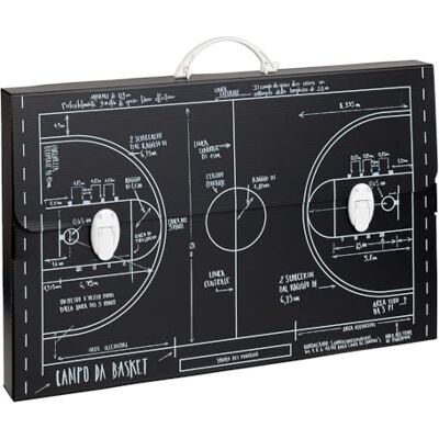 Favorit Aveolär Polypropylenväska med högupplöst tryck BASKET, storlek 56,5 x 36,5 cm, rygg 5,5 cm, 2 förslutningar Favorit Aveolär Polypropylenväska med högupplöst tryck BASKET, storlek 56,5 x 36,5 cm, rygg 5,5 cm, 2 förslutningar
