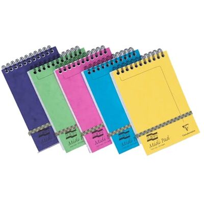 Clairefontaine Europa gh10204 Midi Pad – diverse (10 stycken) Clairefontaine Europa gh10204 Midi Pad – diverse (10 stycken)