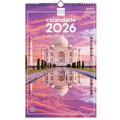 Finocam Väggkalender 2026 månadsvy januari december 2026 + september dec 2025 (4 månader) reducerad Världens underbara bilder spanska Finocam Väggkalender 2026 månadsvy januari december 2026 + september dec 2025 (4 månader) reducerad Världens underbara bilder spanska