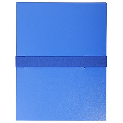 Exacompta Ref 2642E 1 balacron expanderbar ryggmapp utan flik kardborreband kapacitet 1000 ark storlek 24 x 32 cm för A4-format färg blå Exacompta Ref 2642E 1 balacron expanderbar ryggmapp utan flik kardborreband kapacitet 1000 ark storlek 24 x 32 cm för A4-format färg blå