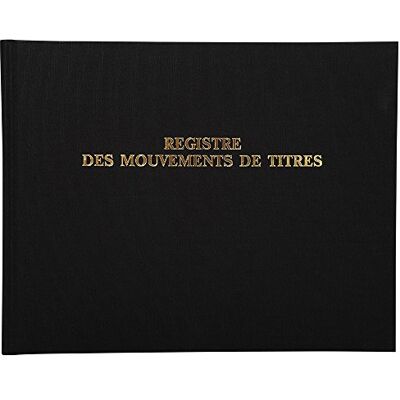 Exacompta Register "Mouvements de titre", 240 x 320 mm VE = 1 Exacompta Register "Mouvements de titre", 240 x 320 mm VE = 1
