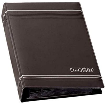 Durable 237558 Adressbok TELINDEX®, träkol Durable 237558 Adressbok TELINDEX®, träkol