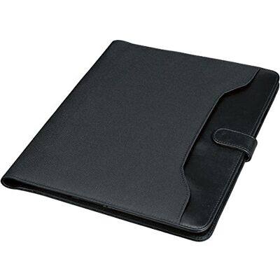 ALASSIO 30073 – FANO skrivmapp i DIN A4-format, skrivmapp av FINEtouch-lederimitation, dokumentmapp i svart, mapp ca 32 x 26,5 x 2 cm ALASSIO 30073 – FANO skrivmapp i DIN A4-format, skrivmapp av FINEtouch-lederimitation, dokumentmapp i svart, mapp ca 32 x 26,5 x 2 cm