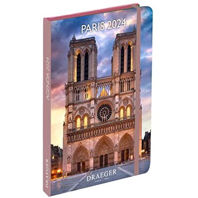 DRAEGER Paris Fickdagbok A6 special Paris januari-dec 2024 12 foton 11,5 x 16 cm hårt omslag märkesida 7 språk 1 vecka på 2 sidor FSC®-certifierat papper DRAEGER Paris Fickdagbok A6 special Paris januari-dec 2024 12 foton 11,5 x 16 cm hårt omslag märkesida 7 språk 1 vecka på 2 sidor FSC®-certifierat papper