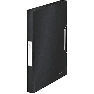 Leitz 39560094 förvaringsskåp stil förvaringsbox Style, A4, PP, 30 mm, satinsvart Leitz 39560094 förvaringsskåp stil förvaringsbox Style, A4, PP, 30 mm, satinsvart