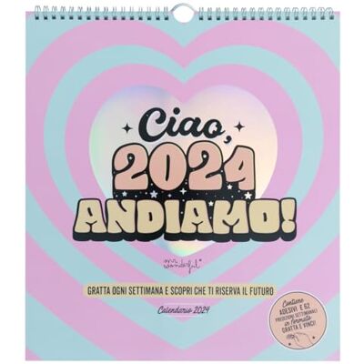 Mr. Wonderful Mr.Wonderful Kalender för väggskrapning 2024 Kom igång! 31 x 0,3 x 35 Mr. Wonderful Mr.Wonderful Kalender för väggskrapning 2024 Kom igång! 31 x 0,3 x 35