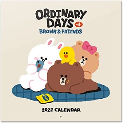 Grupo Erik kalender 2022 Line Friends 12 månader Väggkalender, från januari till december 2022 30 x 60 cm, 6 språk, 1 poster ingår, FSC-certifierad Grupo Erik kalender 2022 Line Friends 12 månader Väggkalender, från januari till december 2022 30 x 60 cm, 6 språk, 1 poster ingår, FSC-certifierad