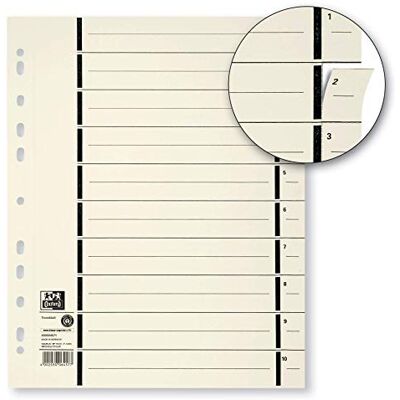 Elba 06457 pappersmärken med kartongavdelare, 230 g/m ² a4-240 x 300 mm (sämsk) 100 st Elba 06457 pappersmärken med kartongavdelare, 230 g/m ² a4-240 x 300 mm (sämsk) 100 st