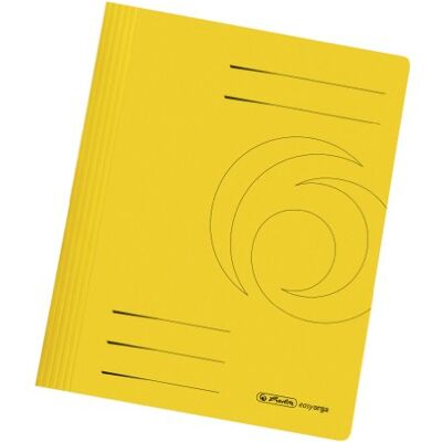 herlitz A4 Manilla vikt platt fil – gul (paket med 10) herlitz A4 Manilla vikt platt fil – gul (paket med 10)