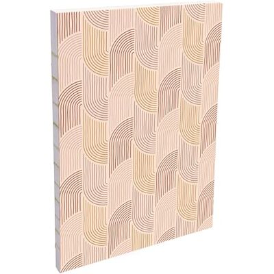 Clairefontaine 116068C – Anteckningsbok terrakottamit flexibelt omslag DIN A6 10,5 x 14,8 cm, 72 ark, linjerat, med öppen trådbindning, sorterad, 1 styck Clairefontaine 116068C – Anteckningsbok terrakottamit flexibelt omslag DIN A6 10,5 x 14,8 cm, 72 ark, linjerat, med öppen trådbindning, sorterad, 1 styck