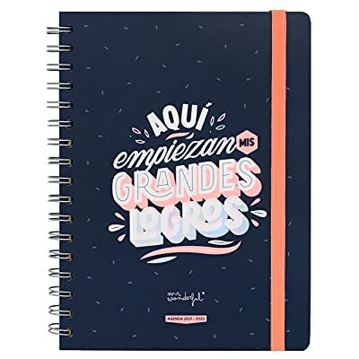 Mr. Wonderful Klassisk agenda 2021-2022 Veckans visning Här börjar mina stora prestationer, Flera färger Mr. Wonderful Klassisk agenda 2021-2022 Veckans visning Här börjar mina stora prestationer, Flera färger