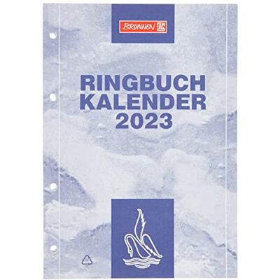 BRUNNEN Dag-reservkalendarium modell 765 2023 bladstorlek 14,3 x 20,2 cm BRUNNEN Dag-reservkalendarium modell 765 2023 bladstorlek 14,3 x 20,2 cm