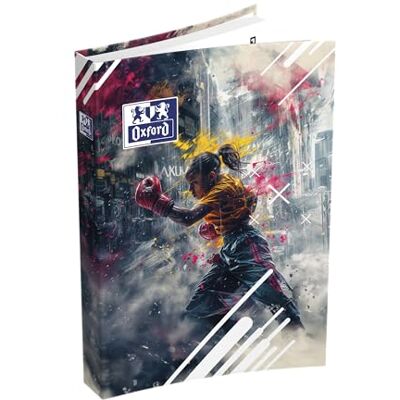 Oxford Skoldagbok 2024 2025 Sport Spirit 12x18cm 1 dag per sida 352 sidor Boxning Oxford Skoldagbok 2024 2025 Sport Spirit 12x18cm 1 dag per sida 352 sidor Boxning