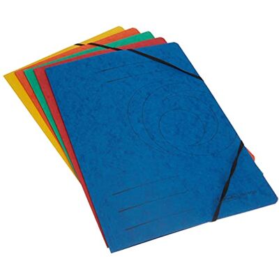 herlitz 10902872 Snoddmapp, 5 stycken A4, Flerfärgad herlitz 10902872 Snoddmapp, 5 stycken A4, Flerfärgad