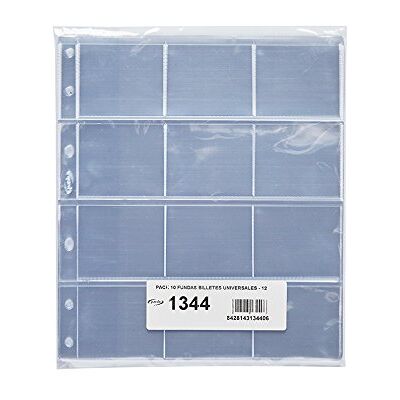 PARDO 134400 – paket 10 fodral sedlar universell, 12 fack PARDO 134400 – paket 10 fodral sedlar universell, 12 fack