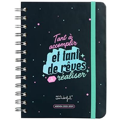 Mr. Wonderful Mr.Wonderful Wonder Small Format Agenda 2023–2024 veckoplan så många drömmar att förverkliga Mr. Wonderful Mr.Wonderful Wonder Small Format Agenda 2023–2024 veckoplan så många drömmar att förverkliga