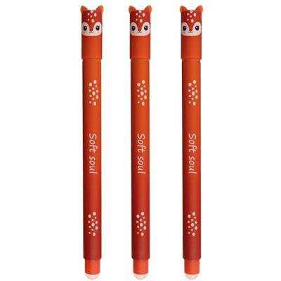 Eberhard Faber 599056 – roller raderbar rådjur, 3 djur rase it pennor, gelpenna blå 0,7 mm Eberhard Faber 599056 – roller raderbar rådjur, 3 djur rase it pennor, gelpenna blå 0,7 mm