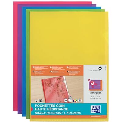 Oxford Elba 100210494 genomskinliga, transparent, DIN A4, av PVC, sorterade Oxford Elba 100210494 genomskinliga, transparent, DIN A4, av PVC, sorterade