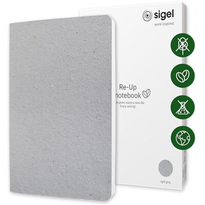 Sigel Ru101 Återvunnet Anteckningsbok Omupptagning, Fodrad, Tjockt 100 G Papper, Ca. Sigel Ru101 Återvunnet Anteckningsbok Omupptagning, Fodrad, Tjockt 100 G Papper, Ca.
