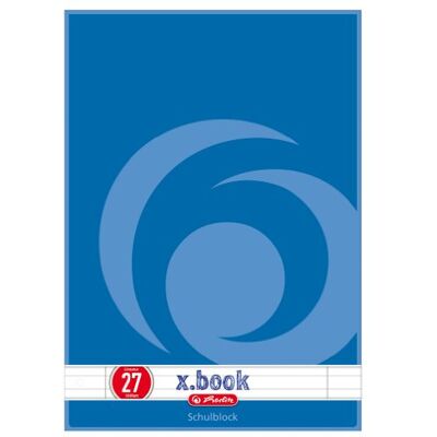 herlitz 216275 skolblock A4, 50 blad, linjerad, 10-pack herlitz 216275 skolblock A4, 50 blad, linjerad, 10-pack