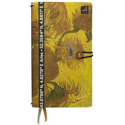 Grupo Erik Travelers Notebook Van Gogh PU Leather Journal Travel Gifts Travel Diary Journal For Women, Travel Accessories Van Gogh Gifts Under 15 Pounds Grupo Erik Travelers Notebook Van Gogh PU Leather Journal Travel Gifts Travel Diary Journal For Women, Travel Accessories Van Gogh Gifts Under 15 Pounds