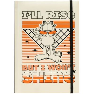Grupo Erik A5 Notebook Hardback Garfield Bullet Journal Dotted Note Book, Dotted Notebook A5 Sketchbook Stationery Gifts, Garfield Gifts Grupo Erik A5 Notebook Hardback Garfield Bullet Journal Dotted Note Book, Dotted Notebook A5 Sketchbook Stationery Gifts, Garfield Gifts