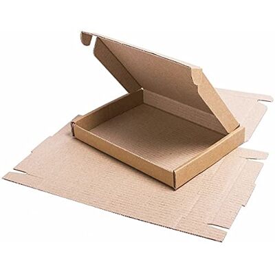 SmithPackaging C6 brun stor bokstav kartong postlådor paket med 50 st 162 x 114 x 20 mm SmithPackaging C6 brun stor bokstav kartong postlådor paket med 50 st 162 x 114 x 20 mm