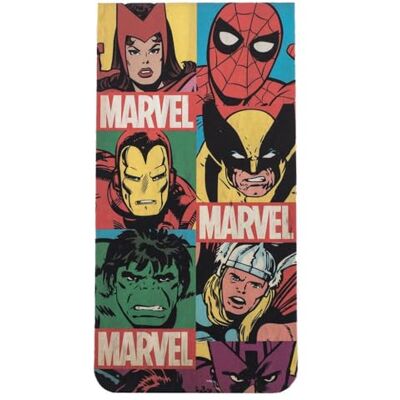 Pyramid Marvel Comics retro rutnät magnetiskt bokmärke Pyramid Marvel Comics retro rutnät magnetiskt bokmärke