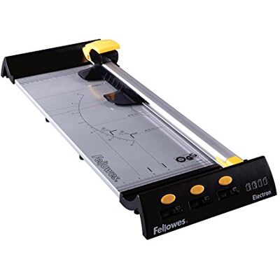 Fellowes liten kontor rullskärmaskin Electron A3 svart/metallisk Fellowes liten kontor rullskärmaskin Electron A3 svart/metallisk