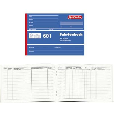 herlitz 840645 Färdbok A6, 40 ark, 5 stycken herlitz 840645 Färdbok A6, 40 ark, 5 stycken