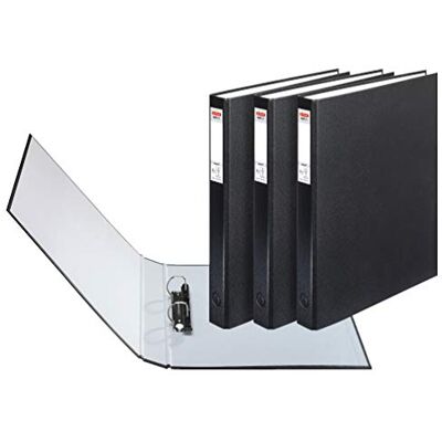 herlitz max.file Protect A4 2 ringpärm – svart (3 delar) herlitz max.file Protect A4 2 ringpärm – svart (3 delar)