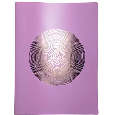 Exacompta Ref 85690E 1 Ellipse-mapp 20 släta kristallklara fickor 40 vyer för A4 storlek 24 x 32 cm halvstyvt omslag av återvunnet PP 3 slumpmässiga färger Exacompta Ref 85690E 1 Ellipse-mapp 20 släta kristallklara fickor 40 vyer för A4 storlek 24 x 32 cm halvstyvt omslag av återvunnet PP 3 slumpmässiga färger